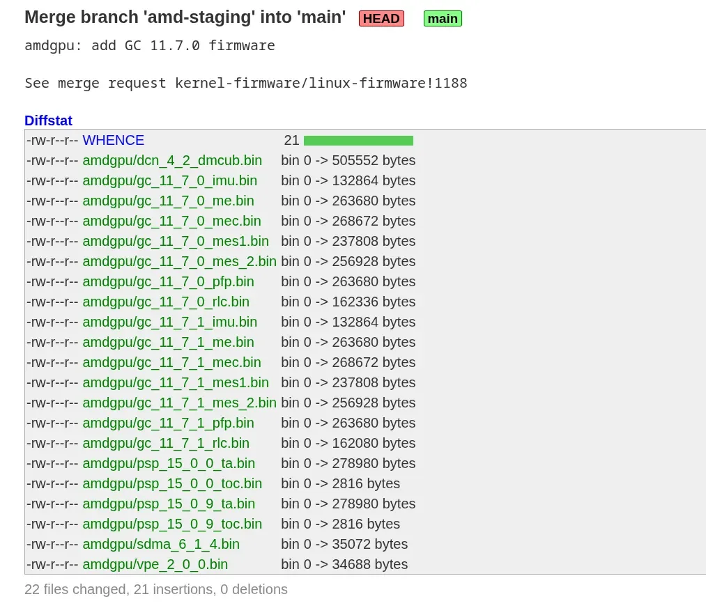 AMD RDNA 4m Graphics Firmware Arrives for Linux Ahead of Launch