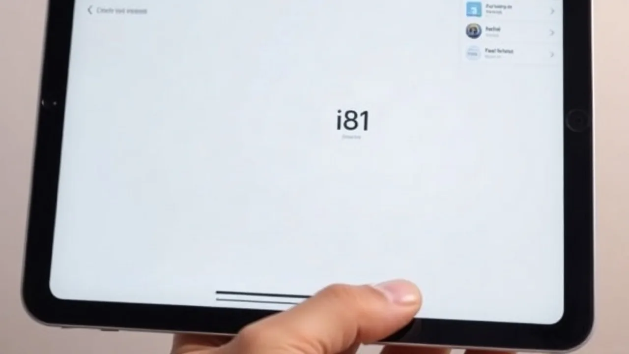 Apple iPad Mini Gets OLED Screen, Acoustic Display Tech