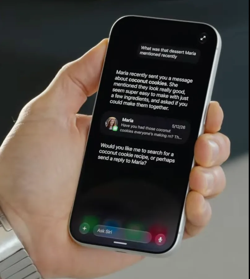 Apple's New Siri Arrives with Google Gemini AI Powers