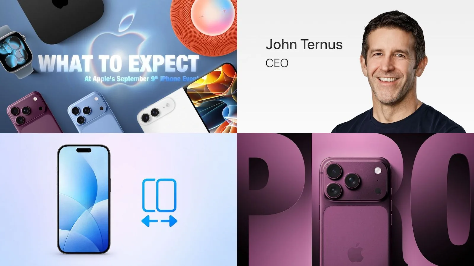 Apple's "Surprise and Shine" Event: Foldable iPhone, New Watches, and CEO Transition