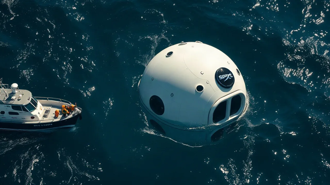 Astronauts Return to Earth After 8 Months Aboard Space Station