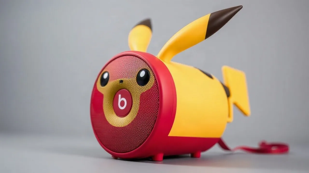 Beats Pill Speaker Gets Pokémon Pikachu Makeover
