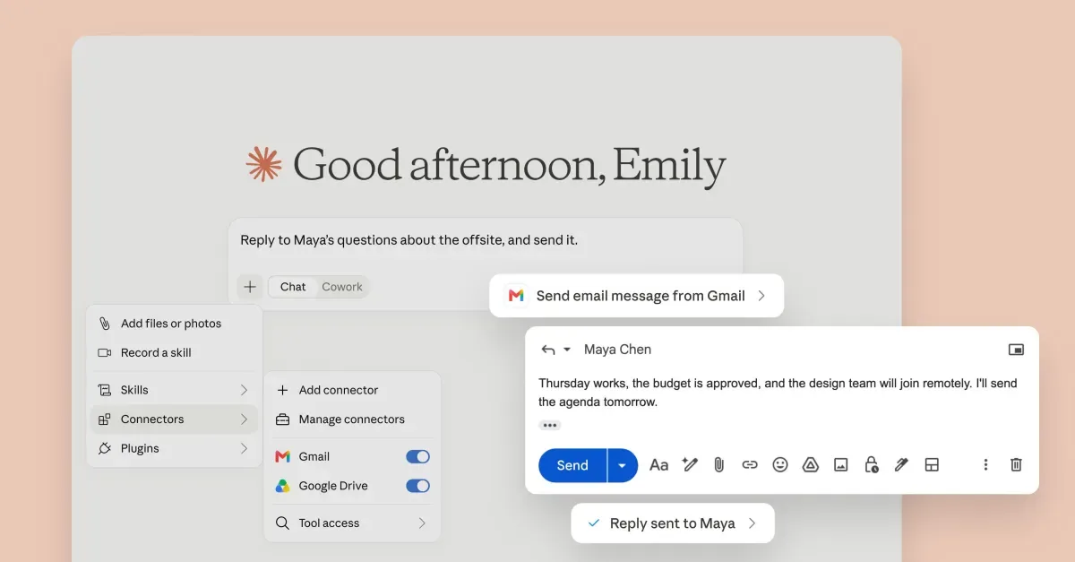 Claude AI Expands Google Workspace Integration and Mobile Access