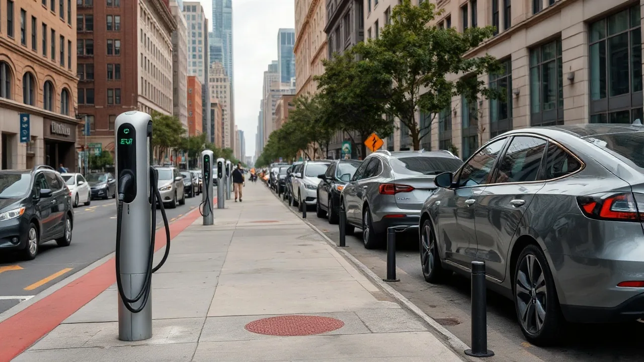 EV Charging Infrastructure Powers Urban Mobility Networks