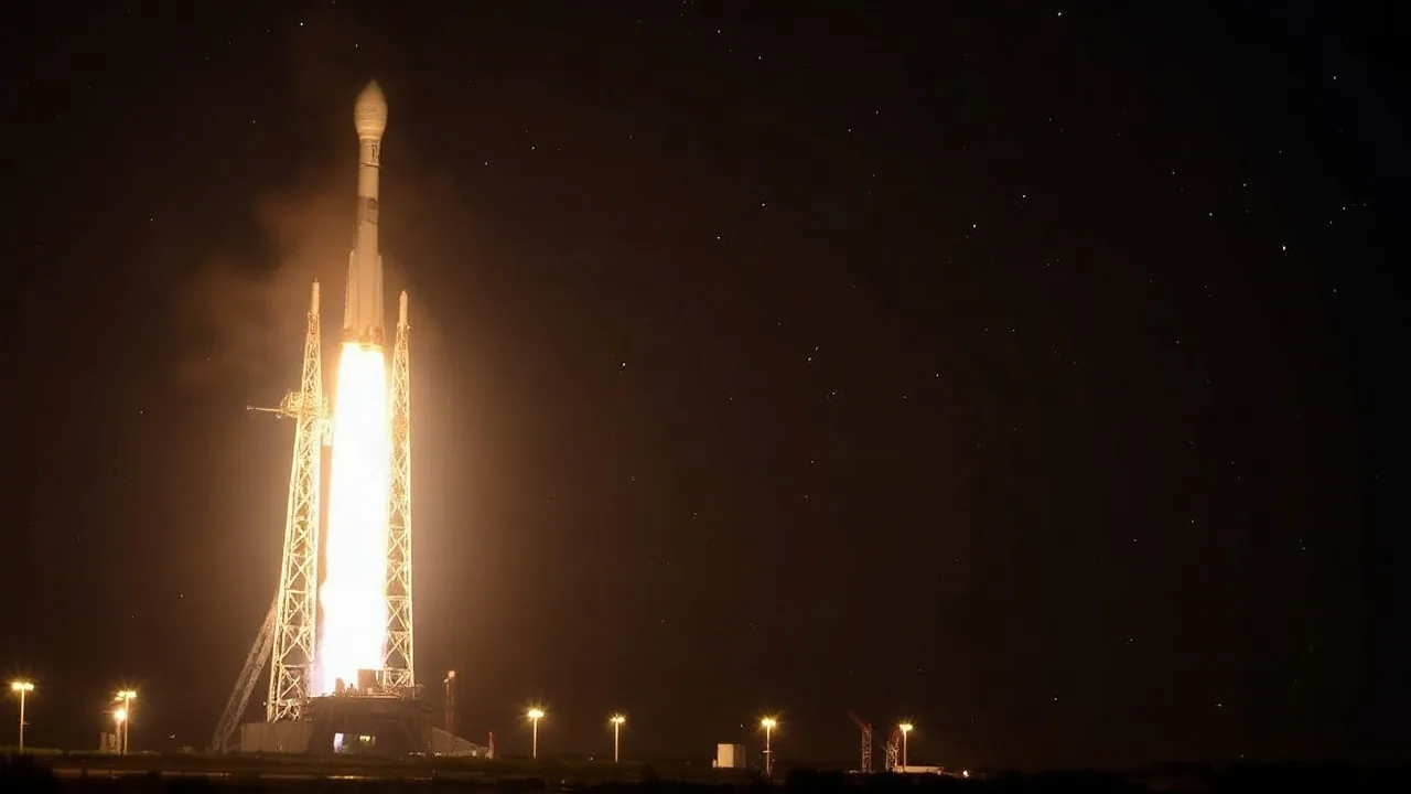 Falcon Heavy Launches Secret US Spy Satellite Mission