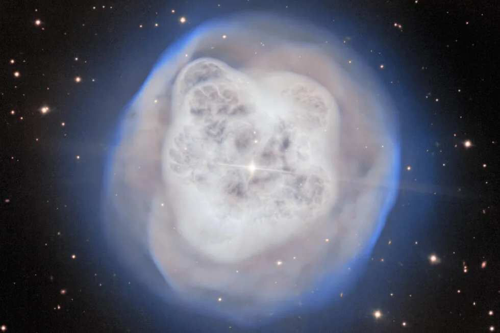 Gemini North Telescope Captures Star's Crystal Ball Nebula