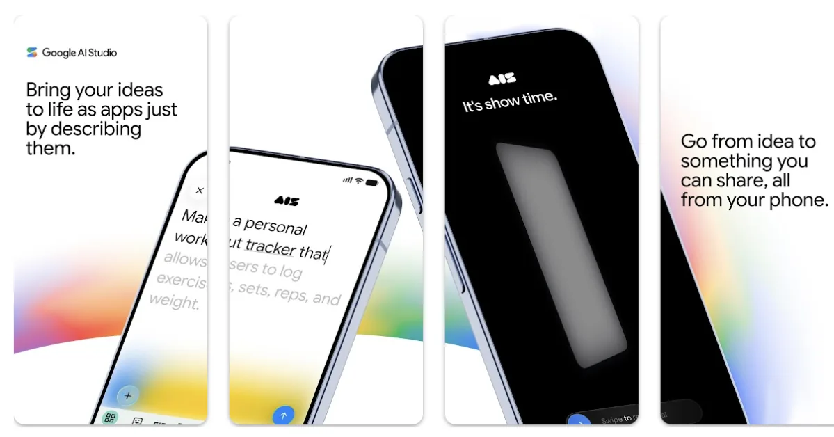 Google's AI Studio App Lands on Android for App Creation