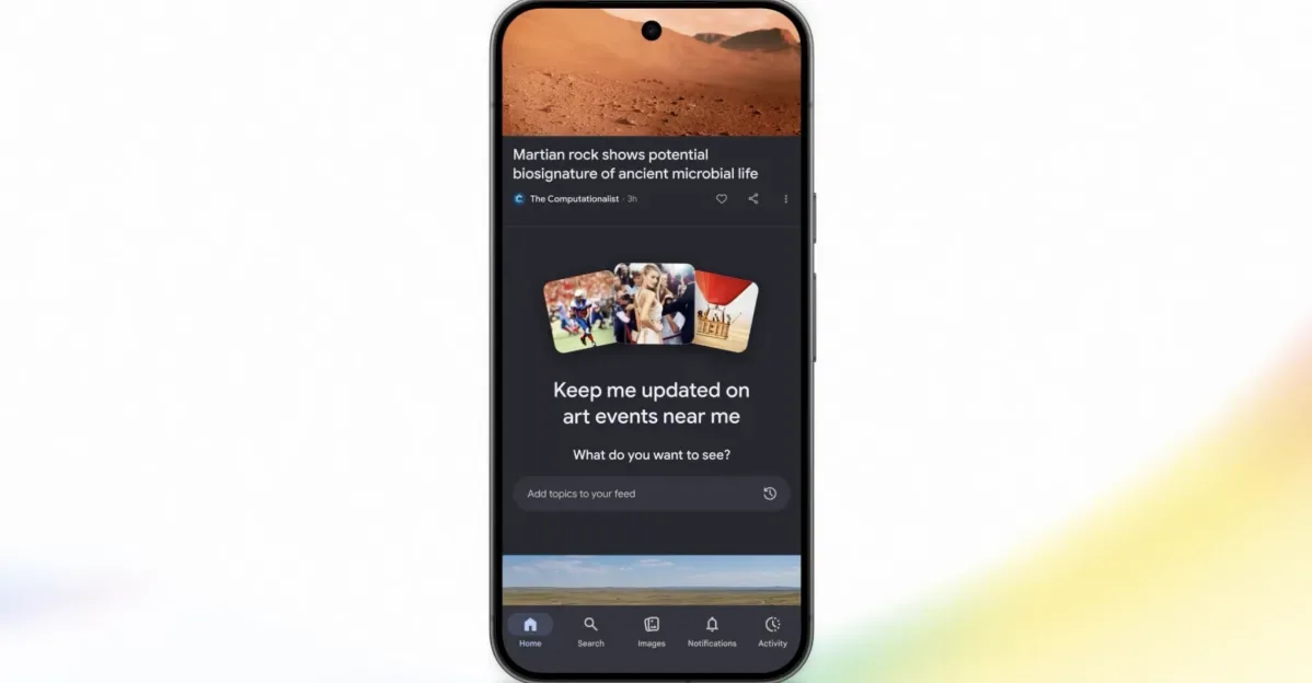 Google Discover Feed Gets AI Chatbot for Personalized Content