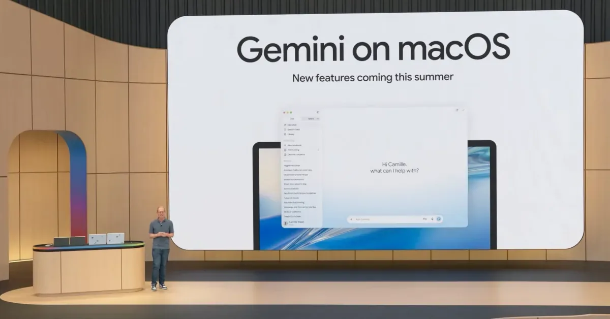 Google Gemini Mac App Gains AI Agent and Voice Control This Summer
