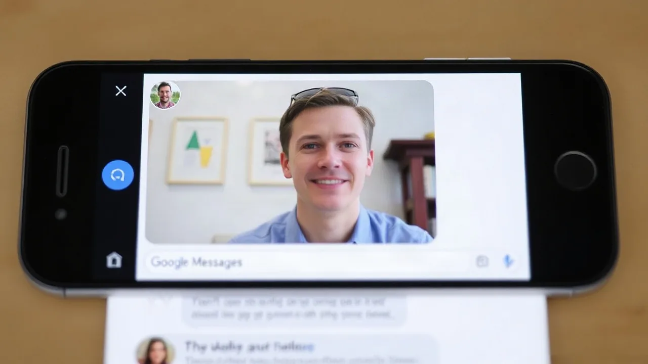 Google Messages Nears RCS Video Call Integration