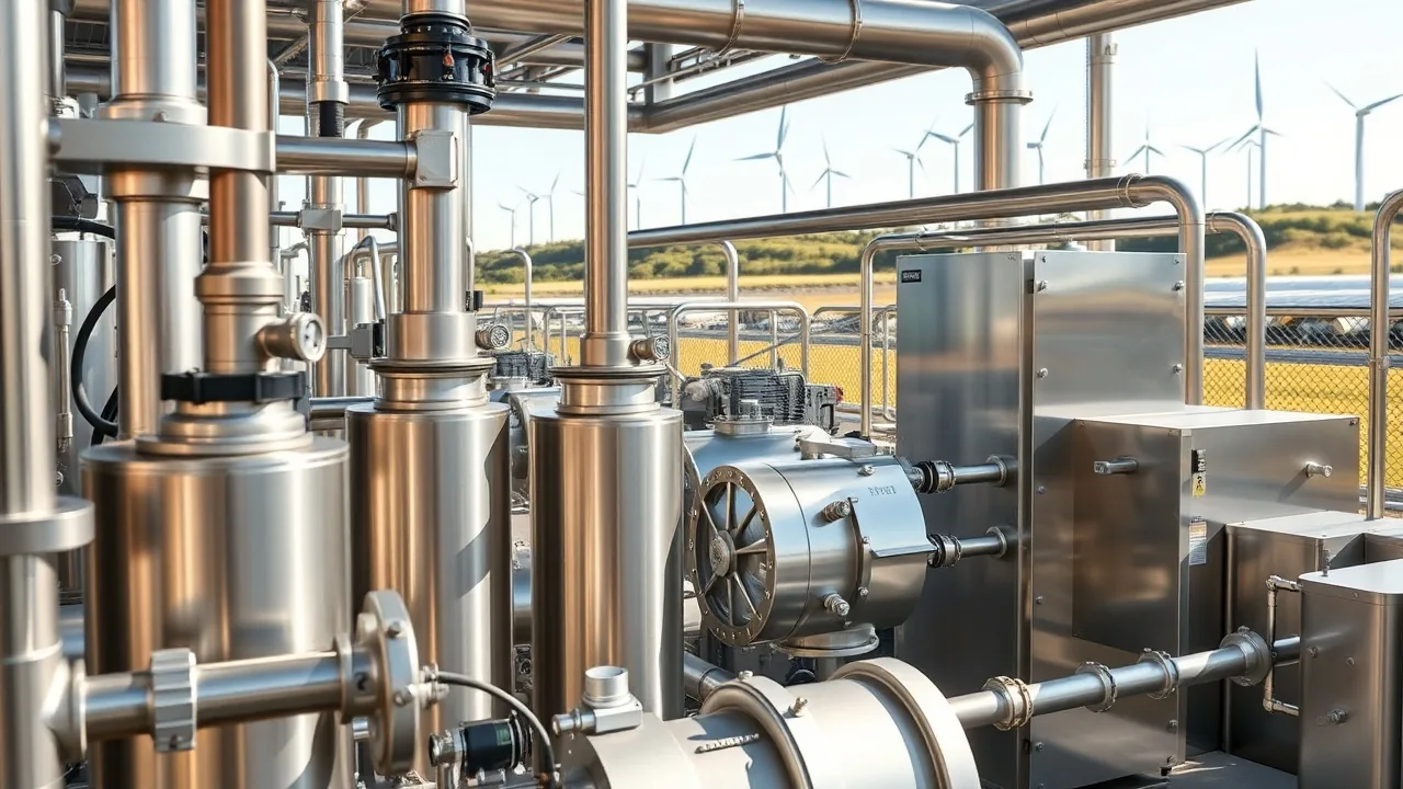 Green Hydrogen Production Advances with Ultra Stainless Steel