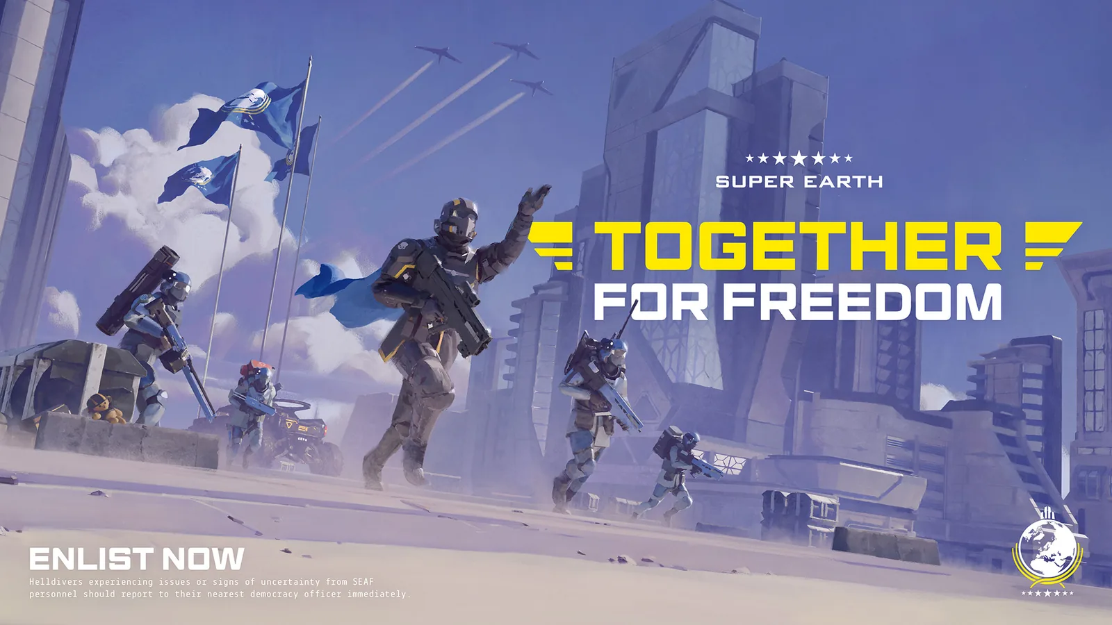 Helldivers 2 Adds New SEAF Squad in Devoid of Liberty Update