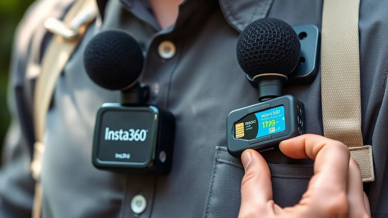 Insta360 Wireless Mics Get microSD Support for More Storage