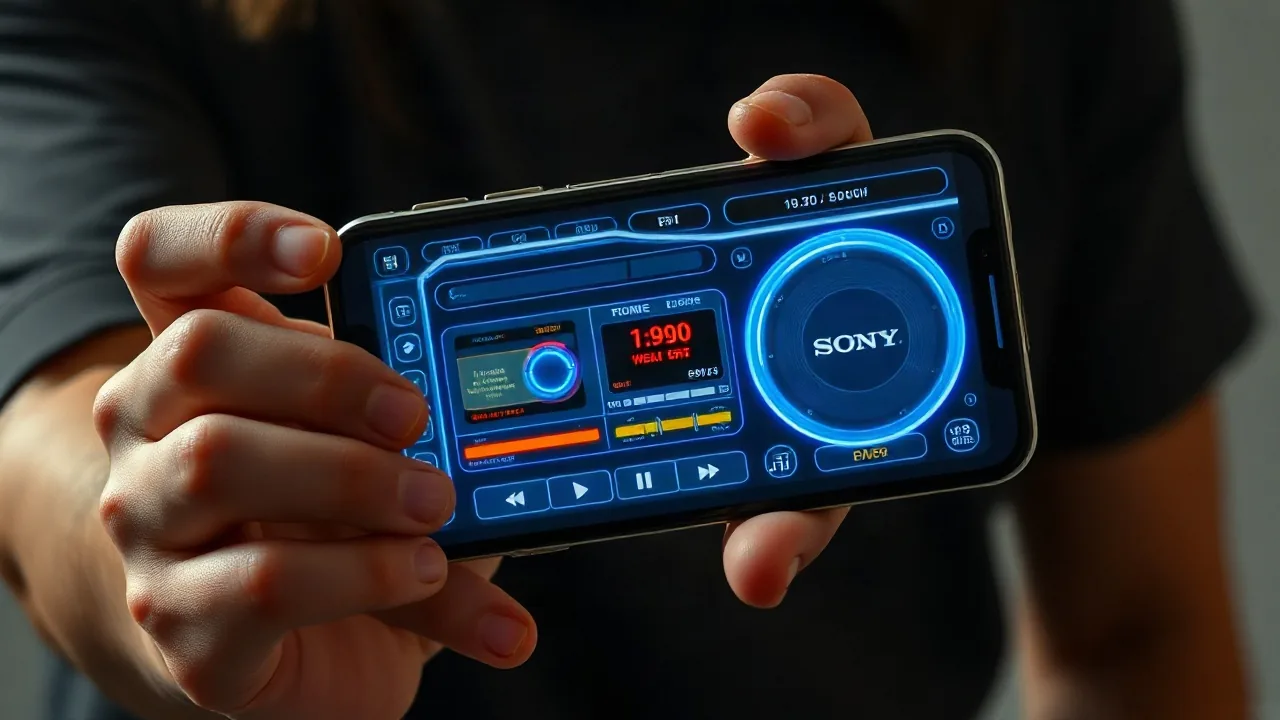 Virtual Walkman App Transforms iPhone Duo into 1980s Music Player