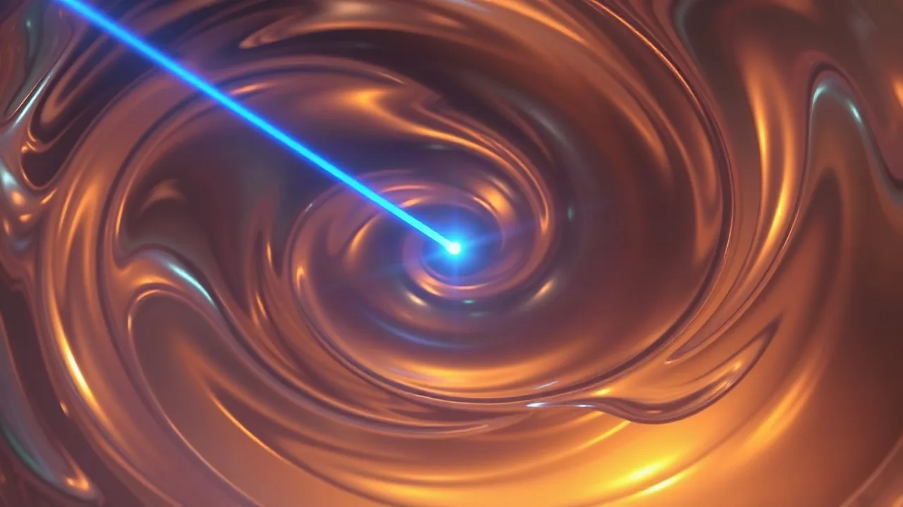 Light Moves Against Flow in Quantum Fluid, Bypassing Newton's Law