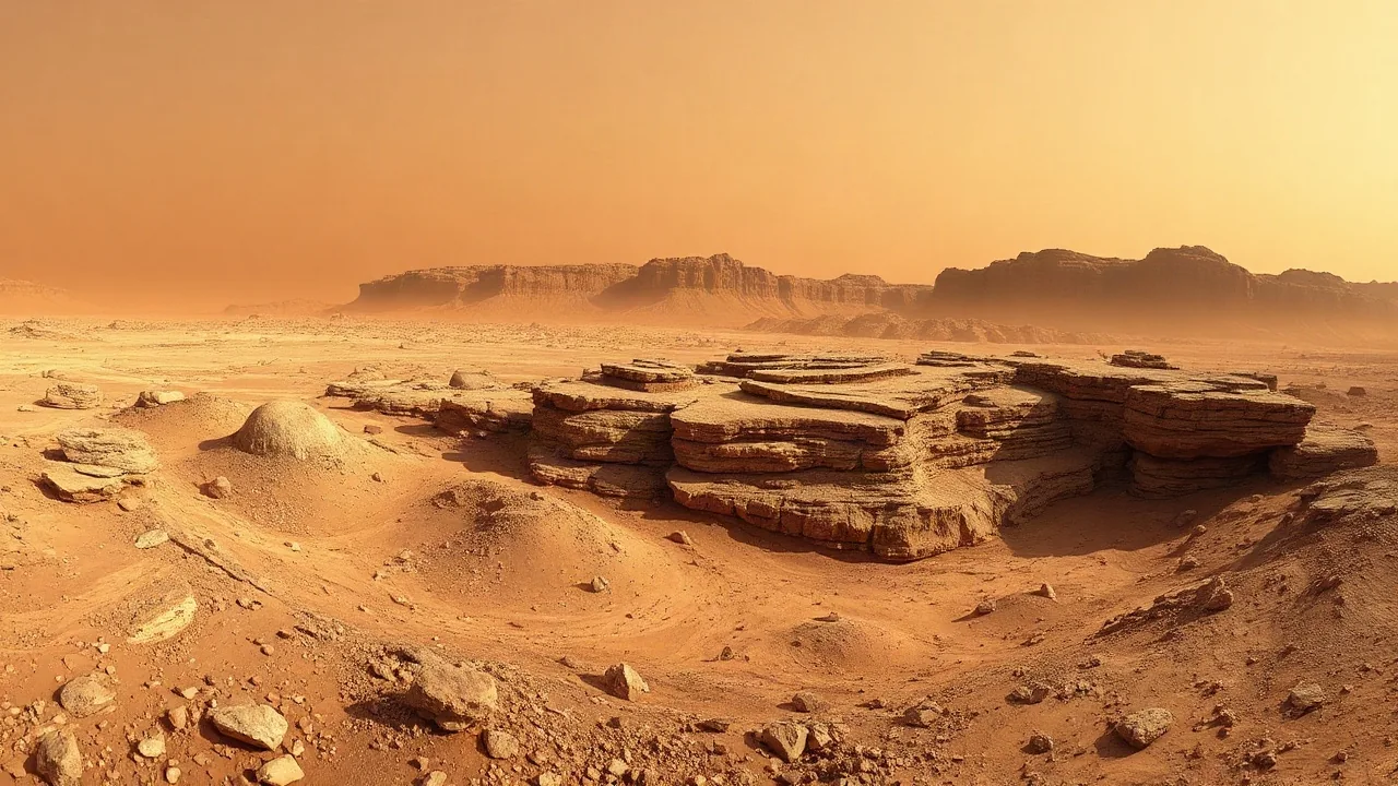 Mars Rocks Show Evidence of Three Ancient Water Eras
