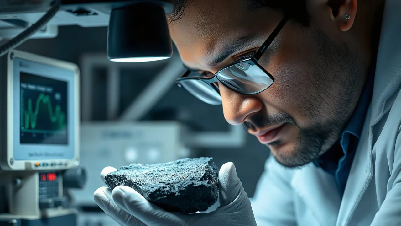 Lunar Rock Offers Clues to Moon's Ancient Magnetic Field Mystery