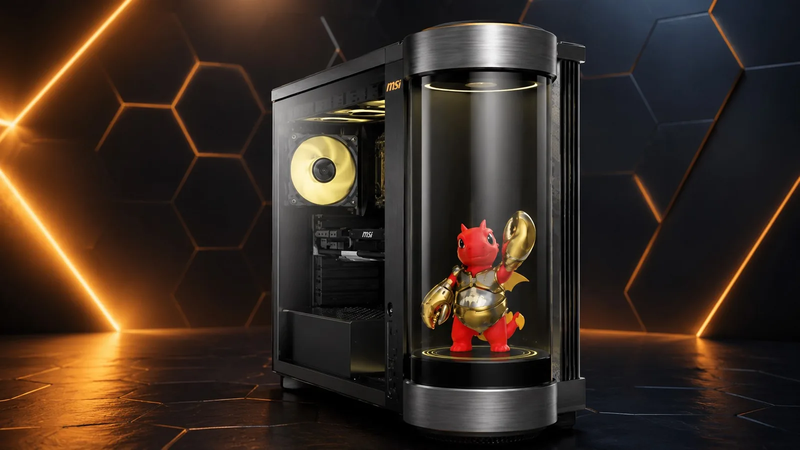 MSI's Vision X2 Desktop Features Talking Holographic AI Pet