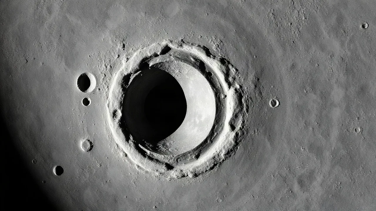New Moon Crater Larger Than Football Field Discovered