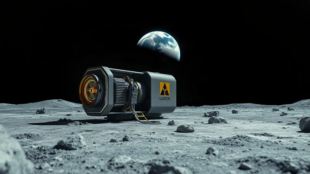 Moon Bases to Get Nuclear Power: US and China Lead Race