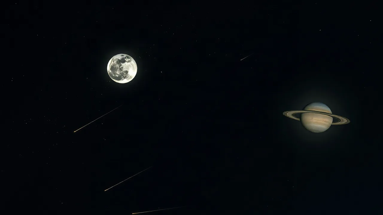 October 2026 Skywatching: Hunter's Moon, Meteor Showers, and Saturn
