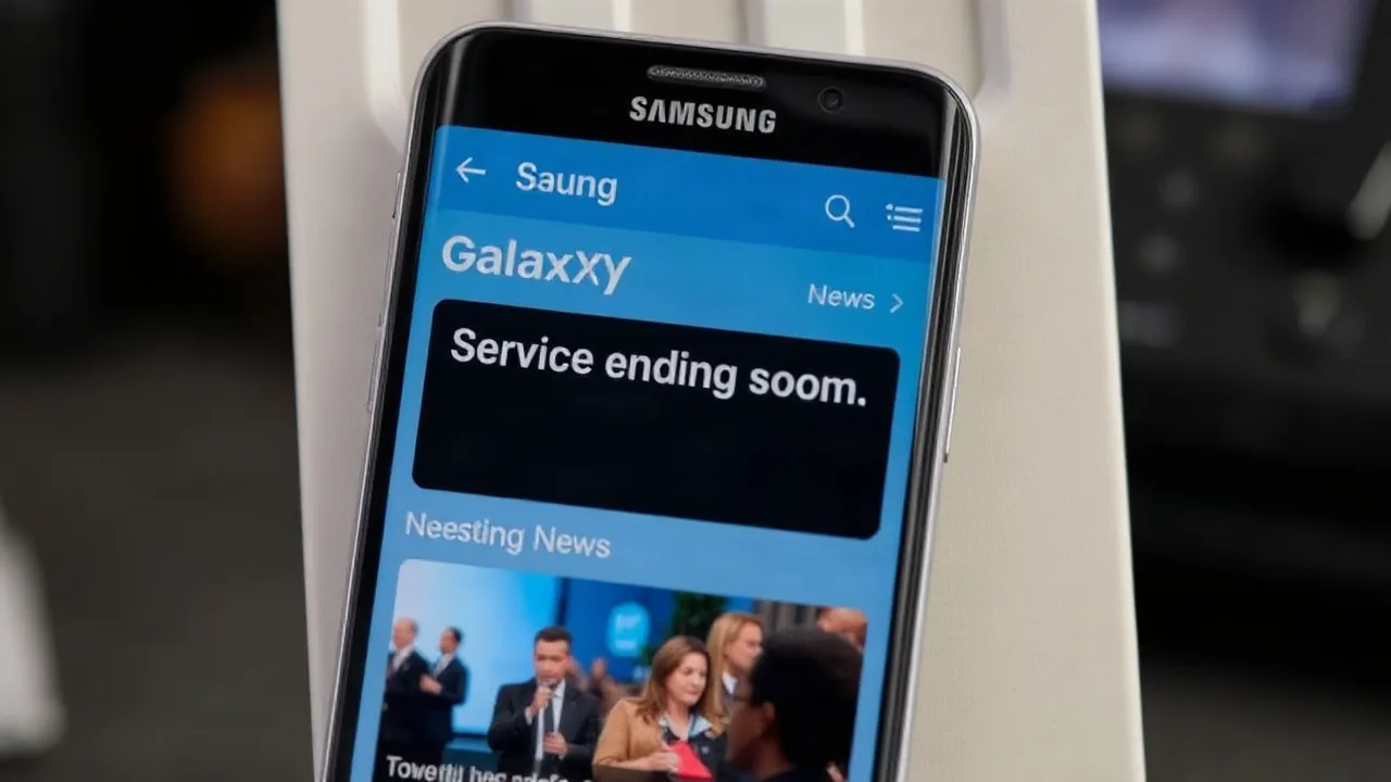 Samsung Galaxy News App Shutting Down December 2026