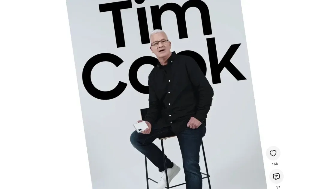 Samsung Hires 'Tim Cook' for Galaxy Z Fold 8 Promotion