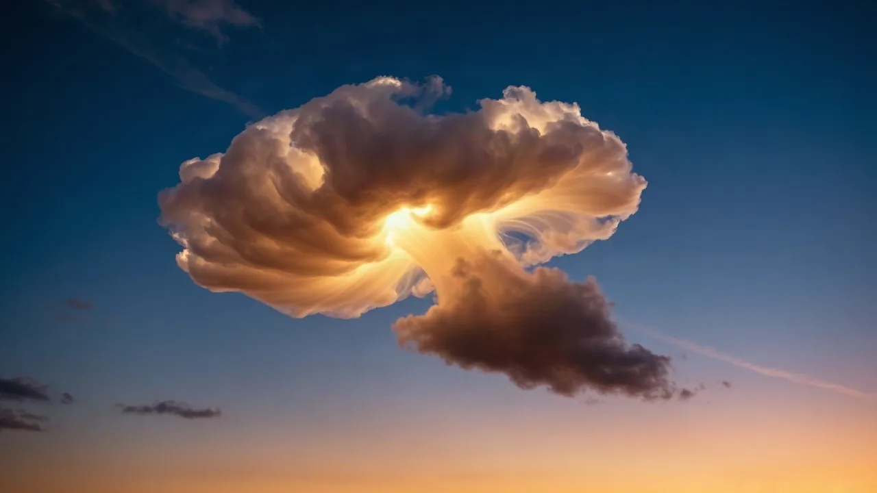 Rare 'Space Jellyfish' Cloud Appears After SpaceX Launch