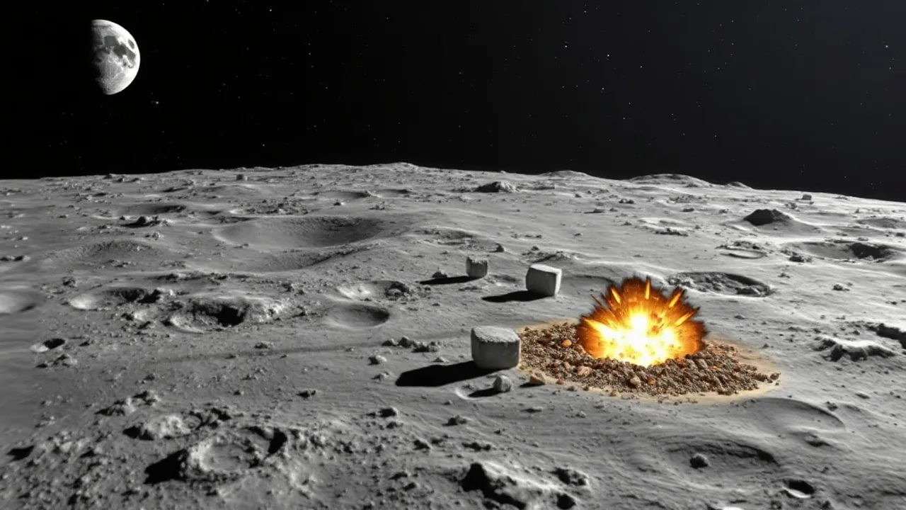 SpaceX Moon Crash: What the Impact Crater Reveals