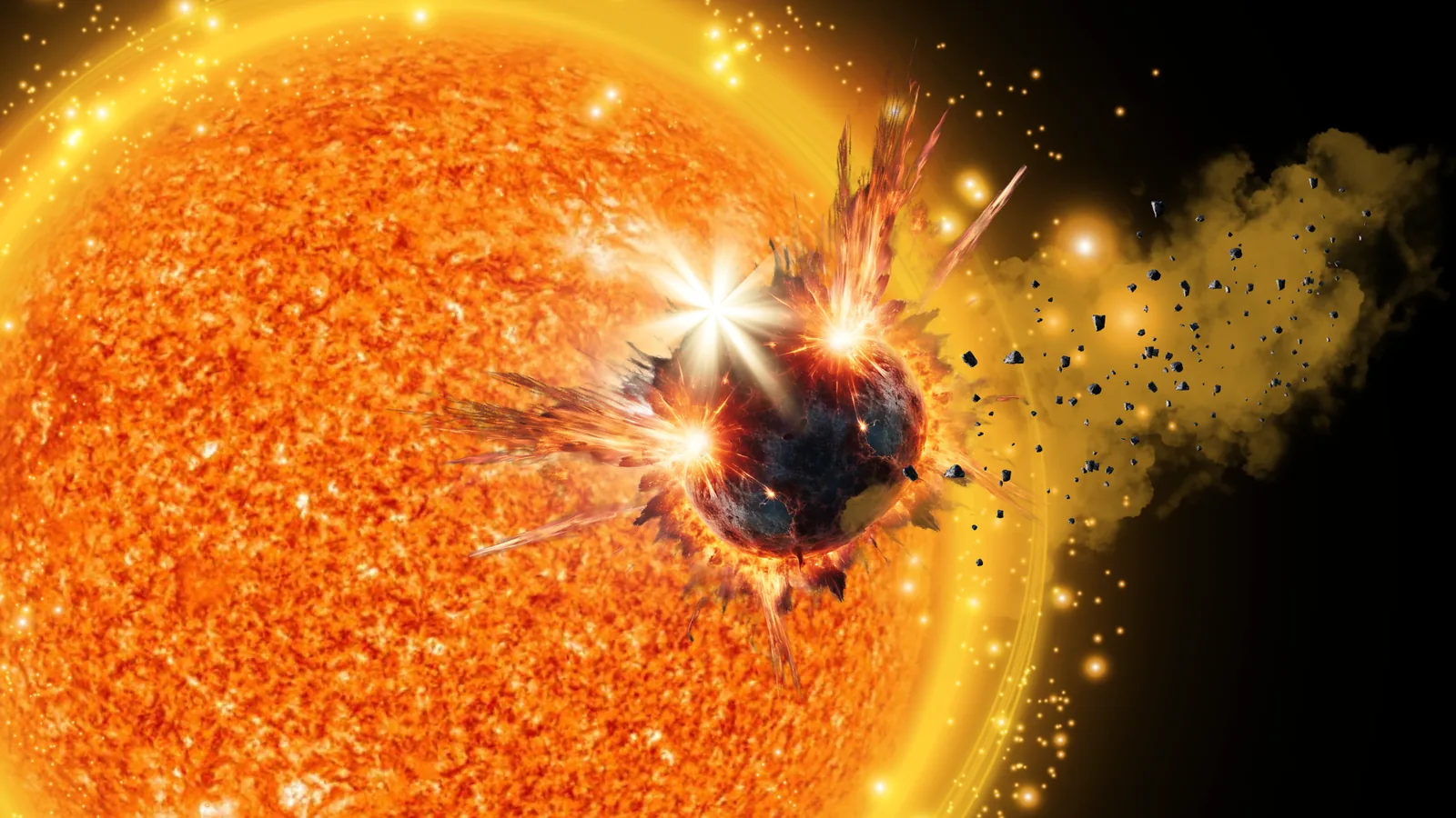 Sun May Have Swallowed Super-Earth, Hiding Chemical Clues