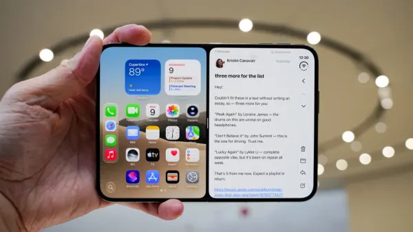 Apple iPhone Duo: First Look at Apple's Foldable Phone Debut