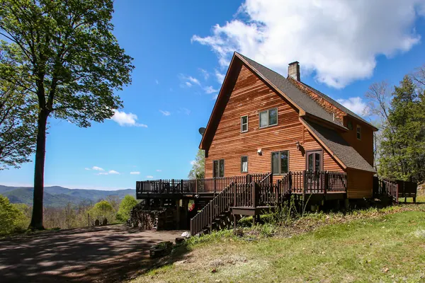 Berkshires A-Frame Home Offers 14.6 Acres for $625K