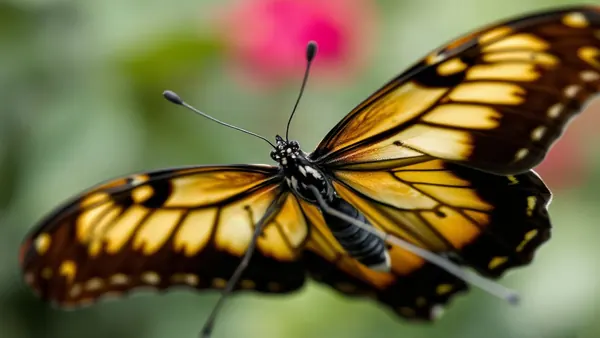 Butterfly Wing Patterns Create Illusory Motion Cues in Flight