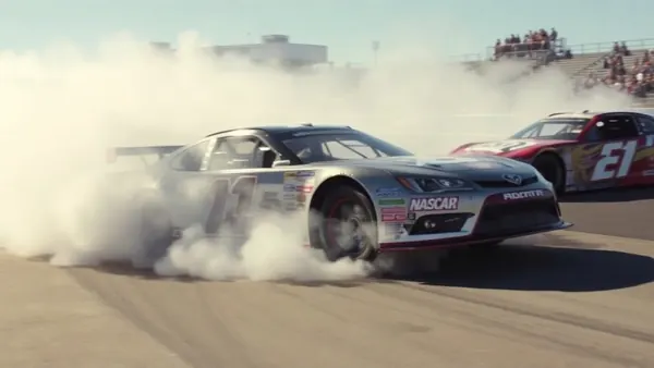 Tyler Reddick, Daniel Gaulding Collision at Charlotte Motor Speedway