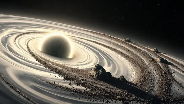 Dying Star's Debris Forms New Planet Candidate, Astronomers Find