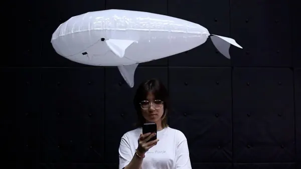 Floating Robot Companion Offers Safe, Friendly Human Interaction