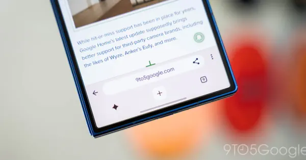 Google Chrome Android Update Features New Gemini Navigation Button