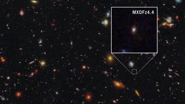 Hubble Detects 'Impossible' Early Galaxy Light