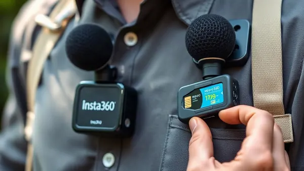 Insta360 Wireless Mics Get microSD Support for More Storage