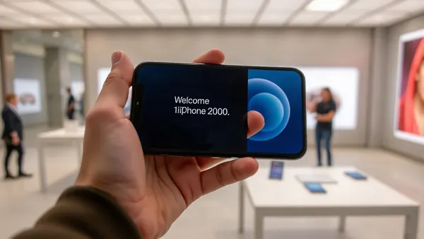 iPhone Duo Owners Greeted Personally by Name at First Boot