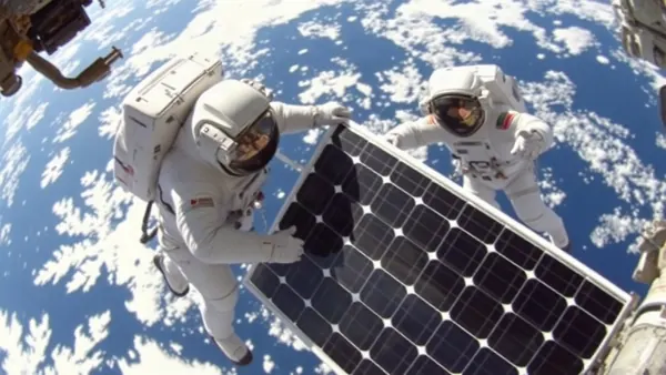 ISS Astronauts Complete 100th US Spacewalk, Deploying New Solar Array