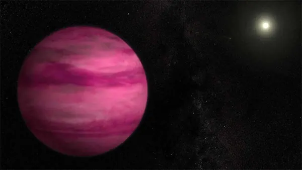 James Webb Telescope Detects Salty Clouds on Distant 'Pink Planet'