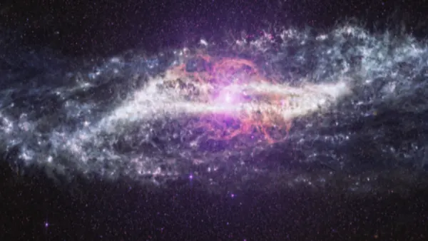 James Webb Telescope Marks 4 Years with Galaxy Collision Spectacle