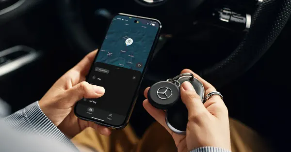 Mercedes-Benz Partners Chipolo for Android Find Hub Key Tracker