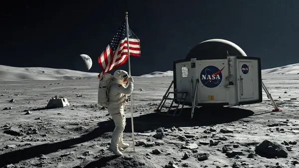 NASA Aims for Moon Base and Astronauts Within Two Years