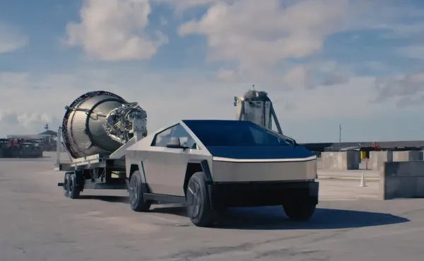 NASA Taps Tesla Cybertruck for SpaceX Crew-13 Rocket Escape