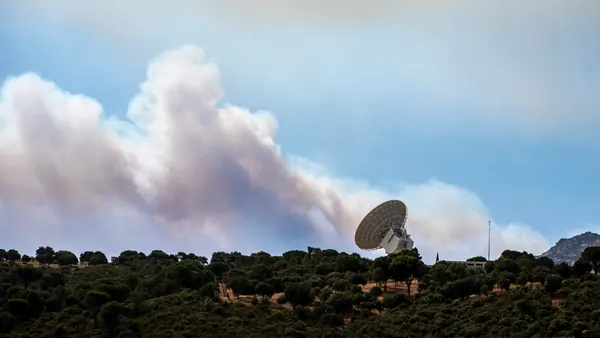 Wildfire Evacuates NASA Deep Space Network Complex Near Madrid