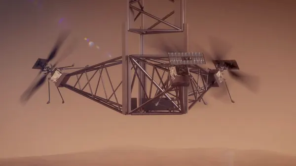 NASA Engineers Break Sound Barrier With Mars Helicopter Rotors