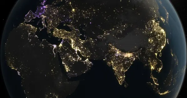 NASA Maps Reveal Dynamic Shifts in Earth's Nighttime Brightness