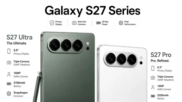 Samsung Galaxy S27 Ultra Camera May Feature Horizontal Design